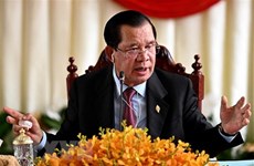Cambodia’s ruling party forms coalition with 27 political parties
