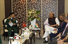 Vietnamese defence minister meets Indian, Japanese, Philippine counterparts