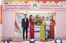 Bilingual school in Laos celebrates Vietnamese Teacher’s Day