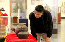 Hai Phong exhibition displays antiques 