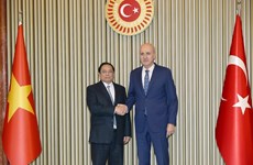 PM Pham Minh Chinh meets with Speaker of Turkish Grand National Assembly