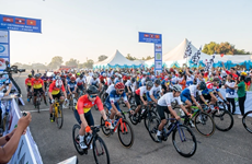 First Cambodia-Laos-Vietnam friendship bicycle race opens in Laos  ​
