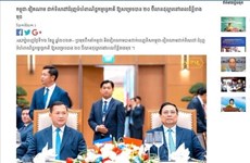 Cambodian press highlights PM Hun Manet’s Vietnam visit 