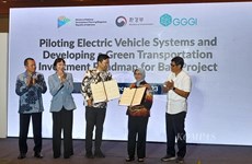 Indonesia, RoK shake hands in establishing e-bus ecosystem in Bali