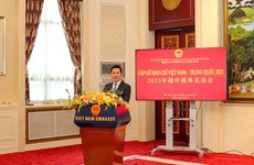 Embassy meets Vietnamese, Chinese press agencies ahead of New Year
