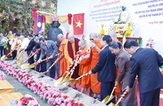 Work starts on upgrade of Vietnamese pagoda in Vientiane