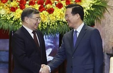 President hosts Chinese Party official