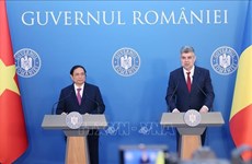 Vietnamese, Romanian PMs inform outcomes of talks at press conference