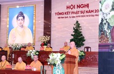 HCM City's Vietnam Buddhist Sangha spends 748 billion VND on charity activities in 2023