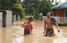 Indonesia rushes to provide relief aid for South Sumatra flooding