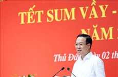 State President delivers Tet greetings in Thu Duc city