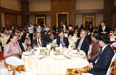 Vietnamese embassies celebrate Tet with friends in Laos, Egypt