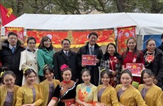 Tet celebrations held for OVs in Japan, Australia, Algeria, Thailand, Laos