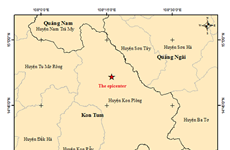 Five earthquakes reported in Kon Tum on February 7 morning