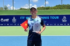 Vietnam’s top tennis player triumphs at M15 event in Thailand