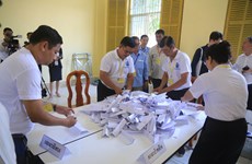 Cambodia announces Senate election’s temporary results