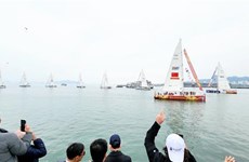 Clipper Round World Yacht Race’s sailing teams leaves Quang Ninh, starting 8th leg