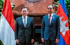 Indonesian, Cambodian leaders discuss trade, investment ties
