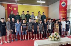 Citizens rescued from forced labour in Cambodia repatriated 