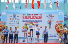 Russian wins Binh Duong int’l women cycling tournament