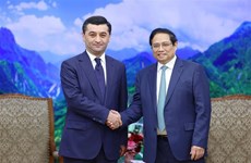 Prime Minister receives Foreign Minister of Uzbekistan