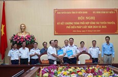 Kien Giang strengthens anti-IUU fishing communication campaigns