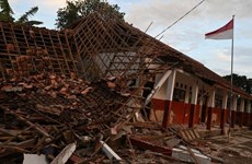 Earthquake of magnitude 6.5 strikes off coast of Indonesia's Java island