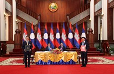 Cambodia, Laos step up cooperation