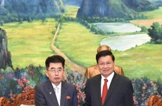 DPRK delegation visit Laos