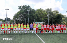Sports event held to boost connection among Vietnamese people in Singapore