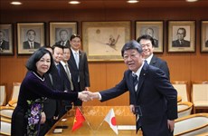 Vietnamese Party delegation pays working visit to Japan