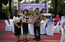 Vietnamese Embassy in Thailand congratulates Lao counterpart on traditional New Year