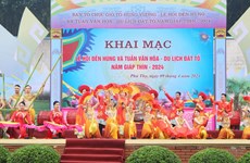 Hung Kings Temple Festival opens in Phu Tho