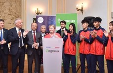 Vietnamese taekwondo athletes welcomed ahead of Olympic Games Paris