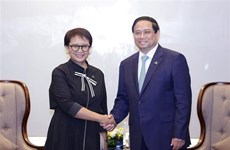 Prime Minister hosts Indonesian Foreign Minister