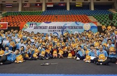 Vietnamese Karate athletes top regional championships