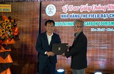 First low-carbon tourism certificate granted in Hoi An