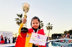 Chau champions at world of chess for cadet