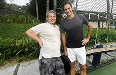 Tennis legend Roger Federer visits Hoi An city