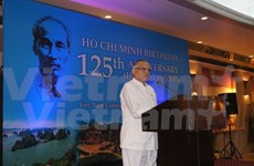 President Ho Chi Minh’s 125th birthday marked worldwide 