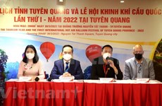 Vietjet accompanies International Hot Air Balloon Festival 2022 in Tuyen Quang