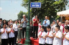 Two Bac Giang streets named after VNA leaders