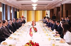 PM receives Presidents of International Friendship Exchange Council, JICA