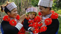 Unique style of Red Dao traditional outfits