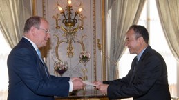 Vietnamese ambassador to Monaco presents credentials 