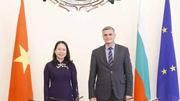 Vice President meets acting Prime Minister, Foreign Minister of Bulgaria