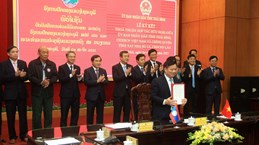 Thai Binh enhances collaboration with Laos’ Xayaboury province