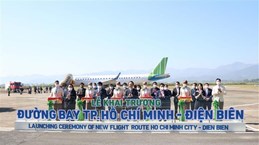 Bamboo Airline operates first direct flight connecting Dien Bien, HCM City