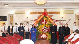 Party official extends Xmas greetings to Catholics of Xuan Loc Diocese