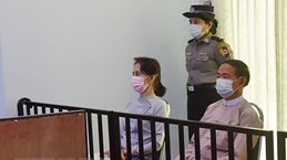 Myanmar court sentences Aung San Suu Kyi to four years in jail